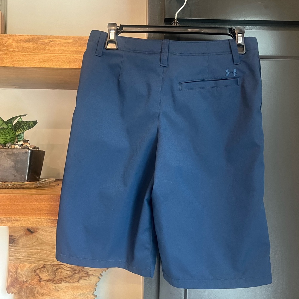 Under armour youth golf shorts navy 16